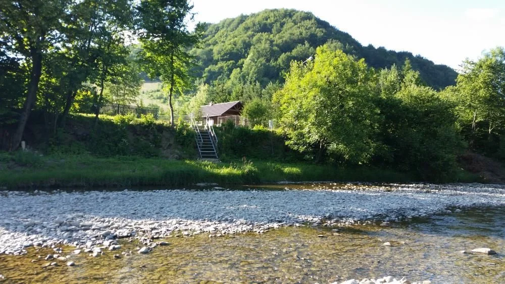 Bieszczady-domek w TERCE nad rzeką Solinką - Frysiówka; Solina; nocleg – zdjęcie 3