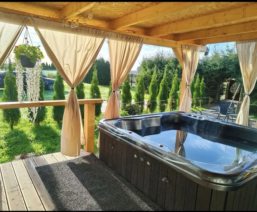 Domek Sauna Jacuzzi ..Mariuszkowe Zacisze..