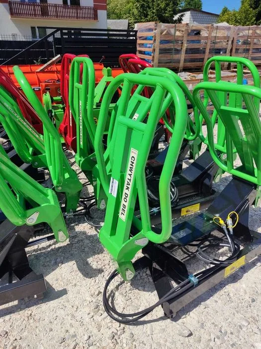 Mocny Chwytak do bel Balotow siana słomy METAL-TECHNIK 1 siłownik – zdjęcie 7