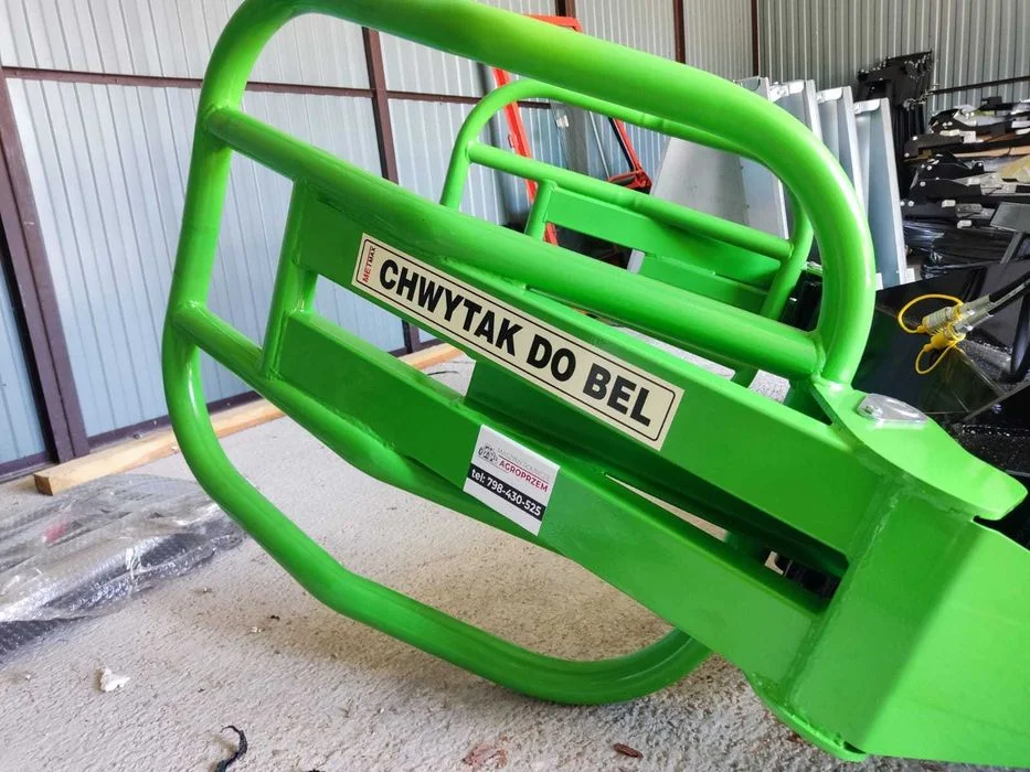 Mocny Chwytak do bel Balotow siana słomy METAL-TECHNIK 1 siłownik – zdjęcie 8