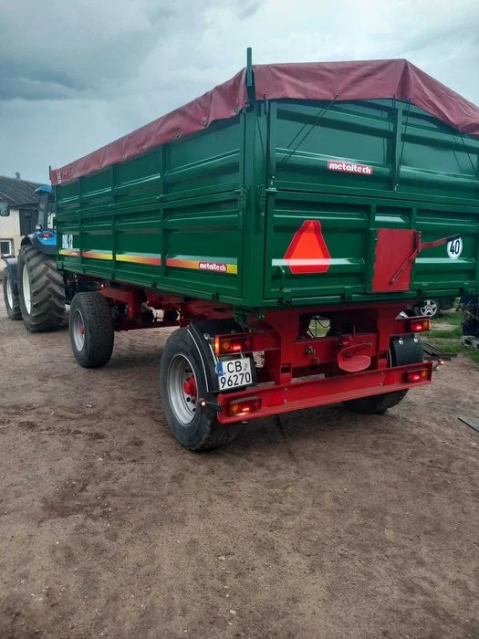 przyczepa METALTECH, HL, HW, 14 ton, 3-stronny wywrot – zdjęcie 6
