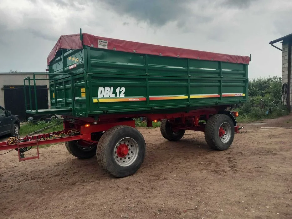 przyczepa METALTECH, HL, HW, 14 ton, 3-stronny wywrot