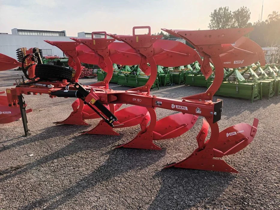 Pług obrotowy AKPIL KM 180 3+, 3+1, 4+ (kołek, resor, hydraulika) – zdjęcie 4