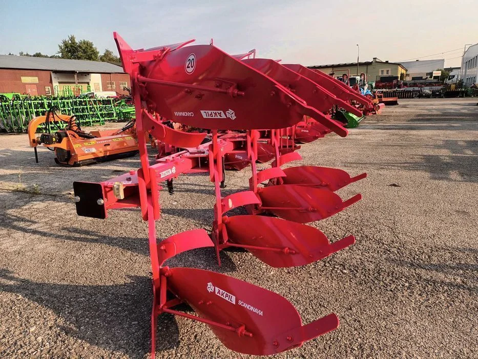 Pług obrotowy AKPIL KM 180 3+, 3+1, 4+ (kołek, resor, hydraulika) – zdjęcie 6