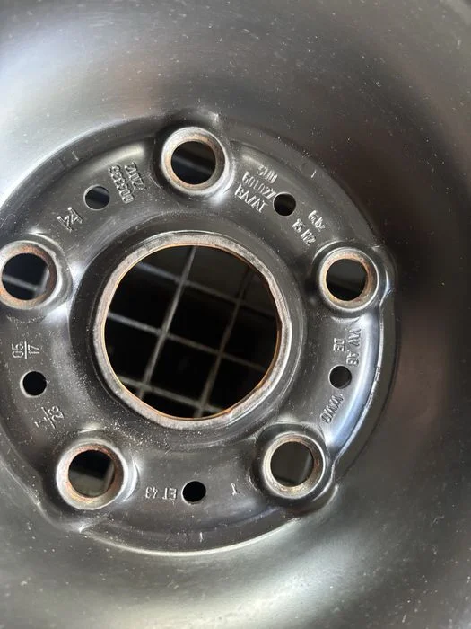 Komplet felg stalowych 15” 5x112 vw – zdjęcie 3