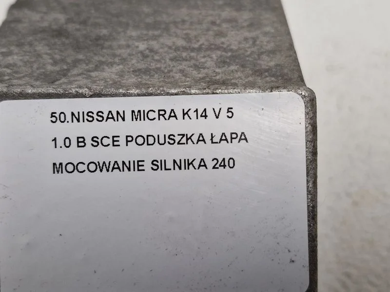 Nissan Micra K14 V 5 1.0 B Sce Poduszka Łapa Mocowanie Silnika – zdjęcie 6