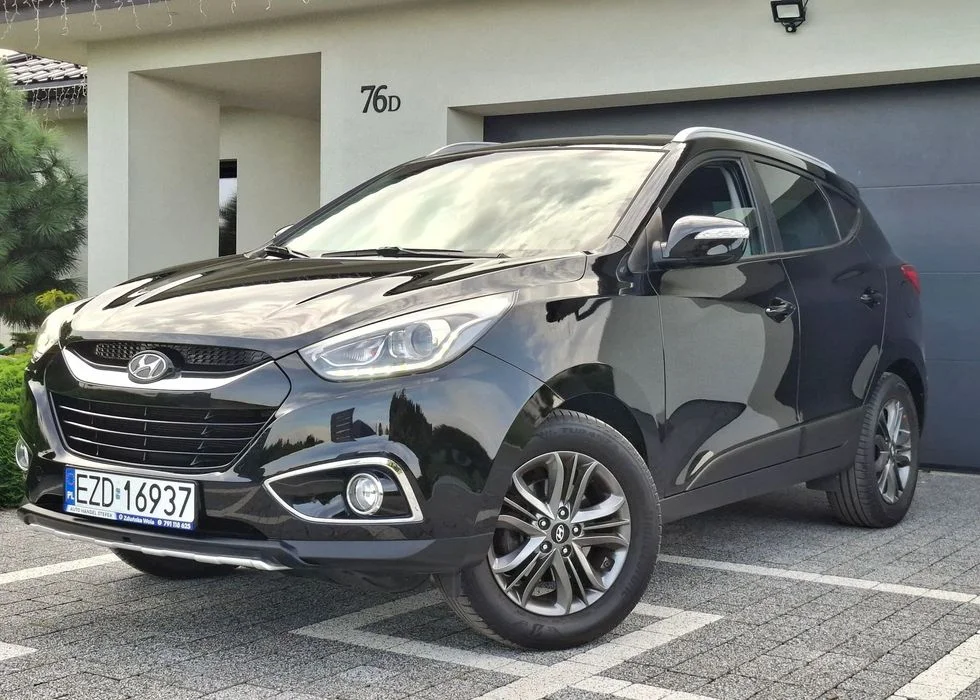 Hyundai ix35 LIFT LEDY KEYLESS NAVI kamera 4 podgrz. fotele klimatronik półskóra – zdjęcie 4