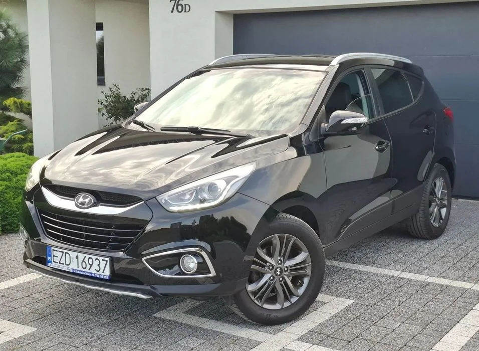 Hyundai ix35 LIFT LEDY KEYLESS NAVI kamera 4 podgrz. fotele klimatronik półskóra – zdjęcie 5