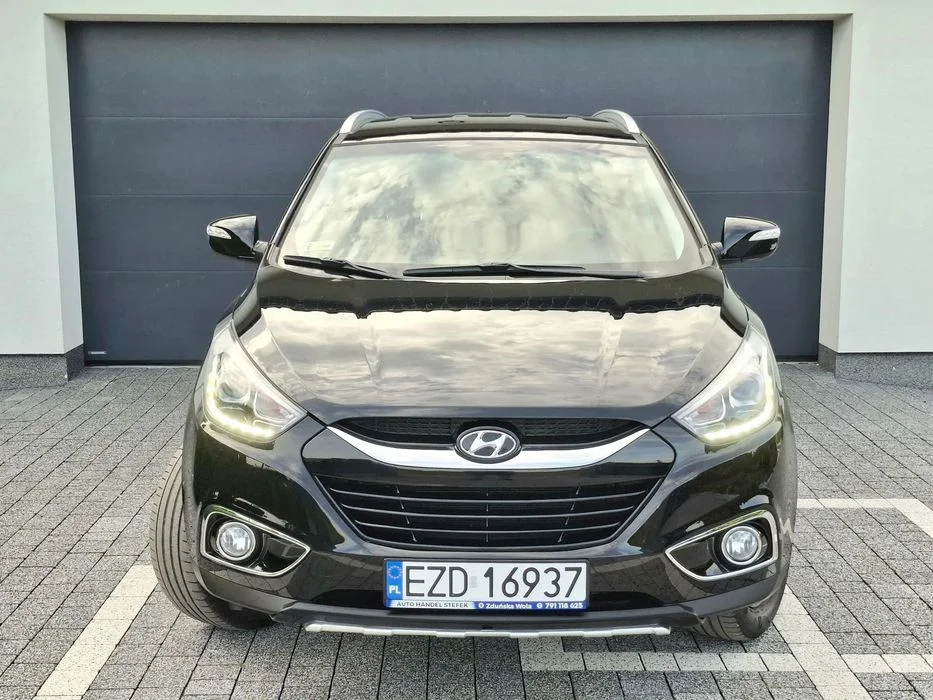Hyundai ix35 LIFT LEDY KEYLESS NAVI kamera 4 podgrz. fotele klimatronik półskóra – zdjęcie 3