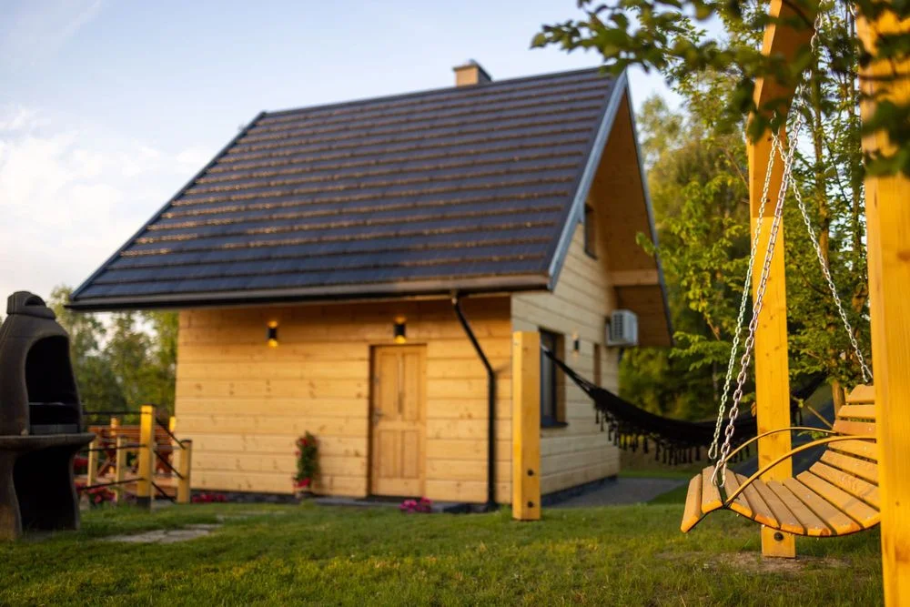 Domki z widokiem na jezioro i góry Bieszczady, Solina, Polańczyk – zdjęcie 2