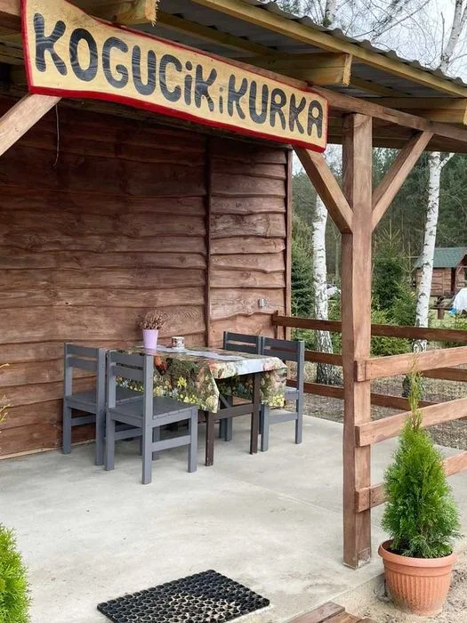Domek z kominkiem i sauną w Leśnej Polanie