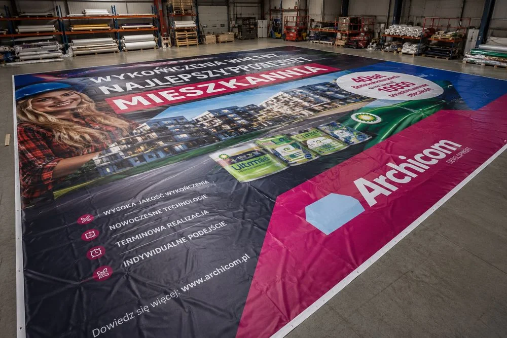 Plandeka plandeki różne wymiary od 6x3 do 21x6 płachta płachty banerowa banerowe przykrycie nakrycie przeciwdeszczowe wodoszczelne tanie banery maty