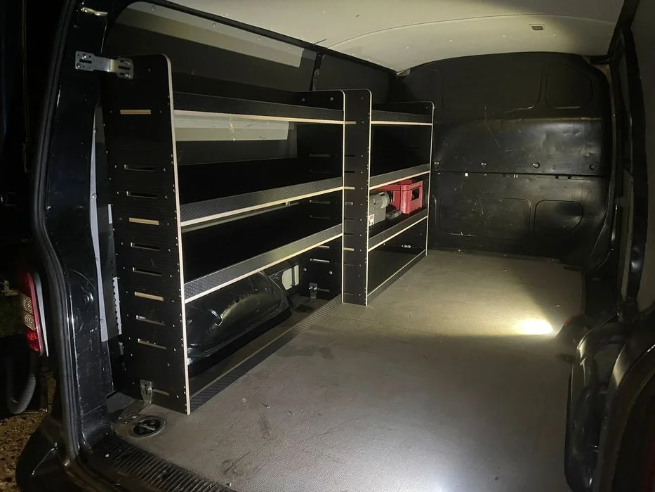 Regały do busa Citan Skośny S 120 cm regał warsztatowy ze sklejki – zdjęcie 11