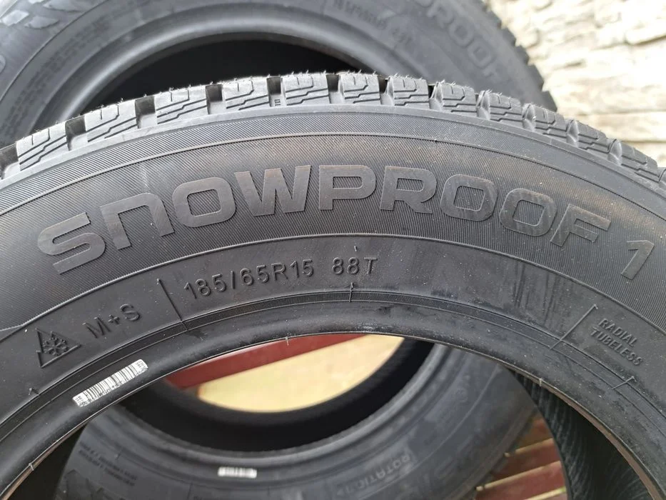 4 Opony Nowe zimowe 185/65 R15 NOKIAN Montaż i wyważenie Gratis! – zdjęcie 3