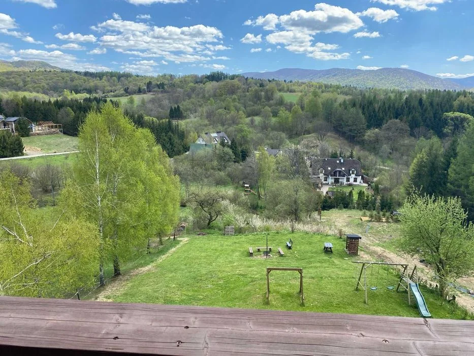 Bieszczady - Widokówka Wetlina, pokoje z łazienkami, taras z pięknym widokiem na góry – zdjęcie 5