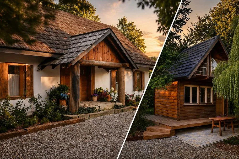 Domek i Chata Siostry Brata dla 15 i 8 osób, jacuzzi, zjazdy rodzinne, spotkania przyjaciół, baza do zwiedzania beskidu niskiego, narty, góry