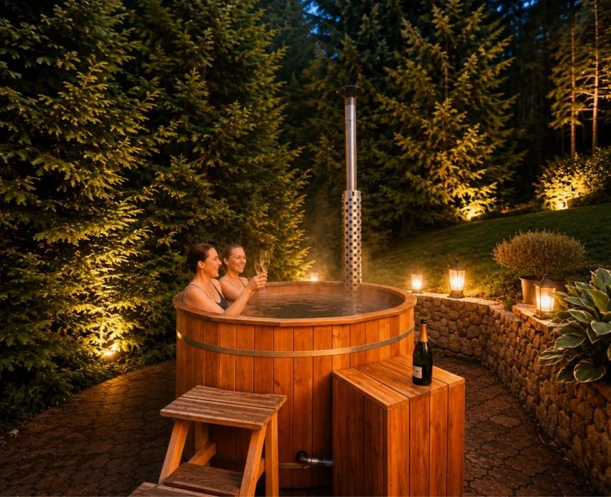 Domek pod lasem balia SAUNA na wyłączność cisza i spokój – zdjęcie 9