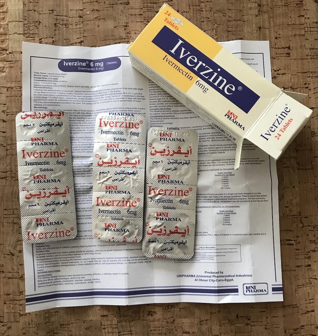 Iverzine, Iwermektyna, Ivermectin 24 tabletki po 6 mg