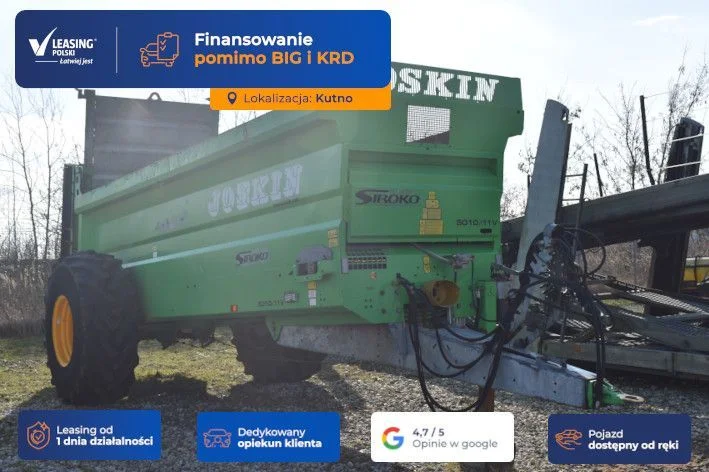 Joskin SIROKO KUTNO [14701] rozrzutnik, WOM, gotowy do pracy, fv23%vat.