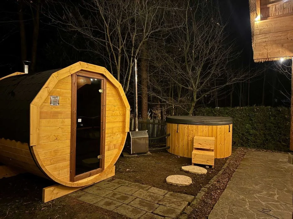 Domek w Międzybrodziu na wynajem z sauna i jacuzzi – zdjęcie 9