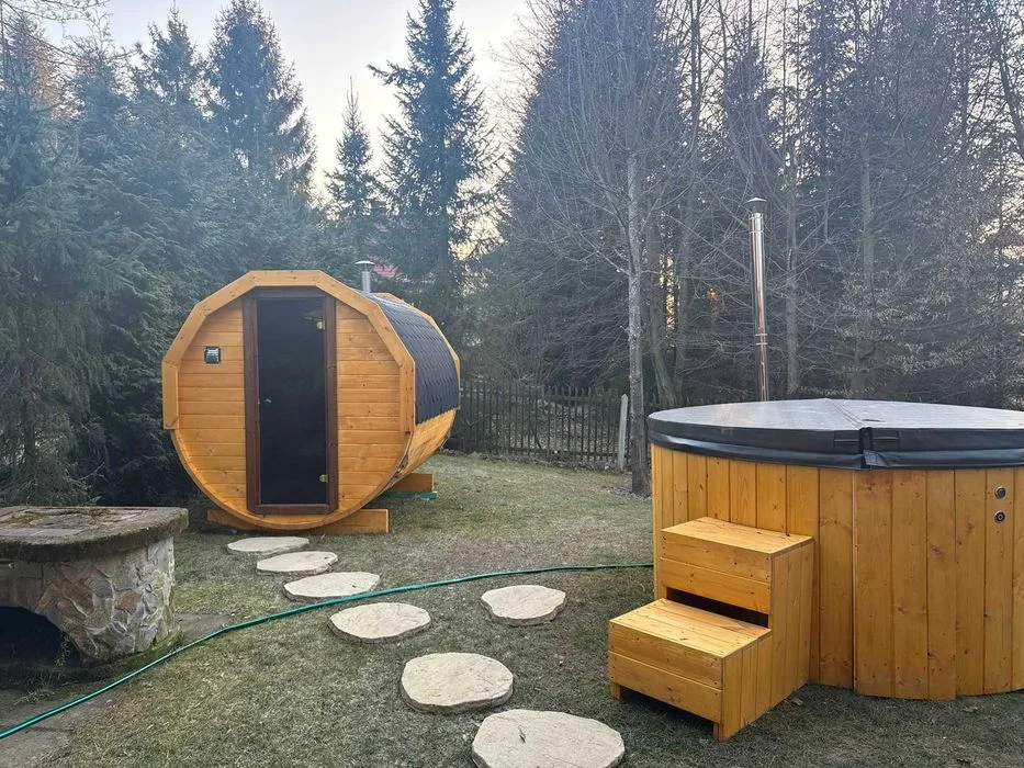 Domek w Międzybrodziu na wynajem z sauna i jacuzzi – zdjęcie 6