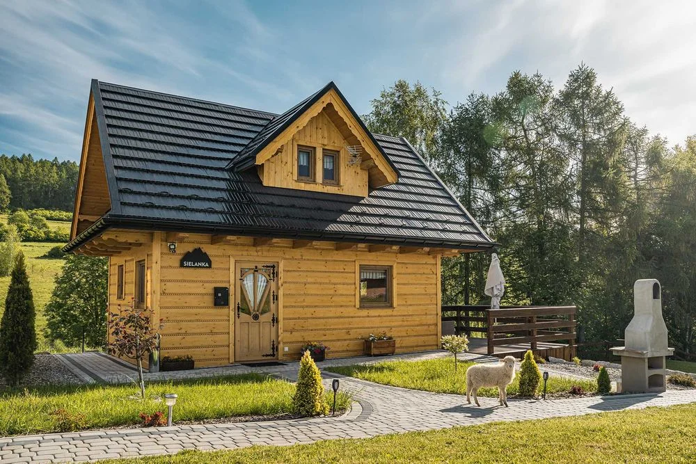 Domek domki noclegi górach Kluszkowce Pieniny Czorsztyn balia sauna – zdjęcie 3