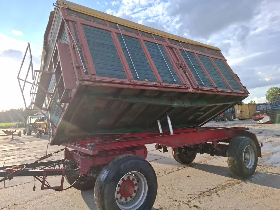Przyczepa Kroger korten 18 ton 3 stronny wywrot import niemcy – zdjęcie 8