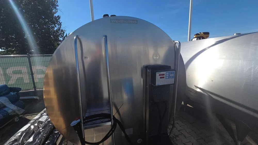 Schładzalnik chłodnia beczka do mleka 6000 L, EUROTANKS rymek.com.pl