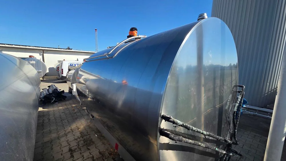 Schładzalnik chłodnia beczka do mleka 6000 L, EUROTANKS rymek.com.pl – zdjęcie 5