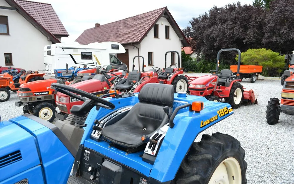 Traktorek japoński mini traktor Yanmar X Kubota japonski traktor – zdjęcie 6