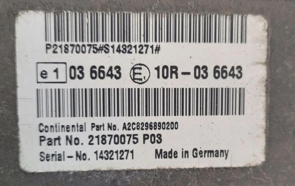 Sterownik Komputer Moduł Adblue Volvo Fh4 21870075 – zdjęcie 3