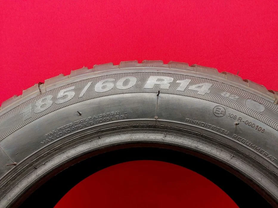 185/60 R14 Nowe zimowe opony bieżnikowane - nalewki Gwarancja 2 lata – zdjęcie 3