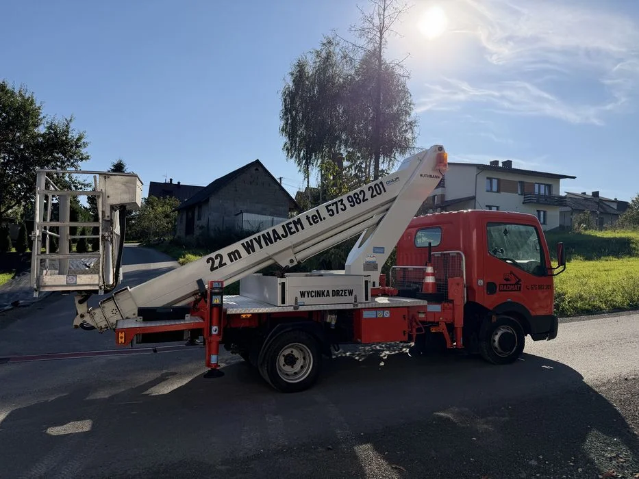 Nissan Cabstar RUTHMANN TB220 Podnośnik koszowy Zwyżka 22 metry 14 w bok Jak Wumag Palfinger Multitel – zdjęcie 2