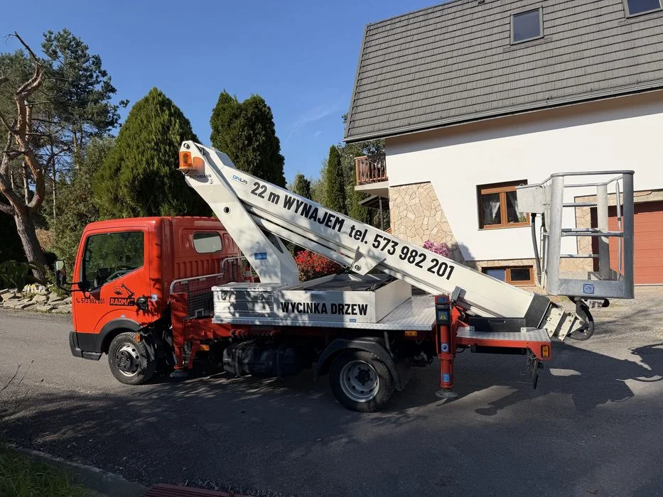 Nissan Cabstar RUTHMANN TB220 Podnośnik koszowy Zwyżka 22 metry 14 w bok Jak Wumag Palfinger Multitel – zdjęcie 4
