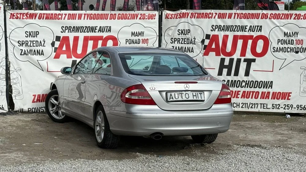 Mercedes CLK 1.8Kompresor LPG // Coupe // Wygodny // Komfortowy // Manual // Zamiana // Raty – zdjęcie 3