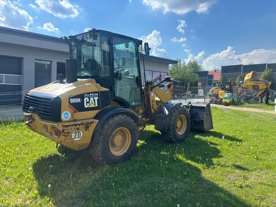 Caterpillar 908H Ładowarka kołowa CAT908 H z 2013r.łyżka sprowadzona – zdjęcie 2
