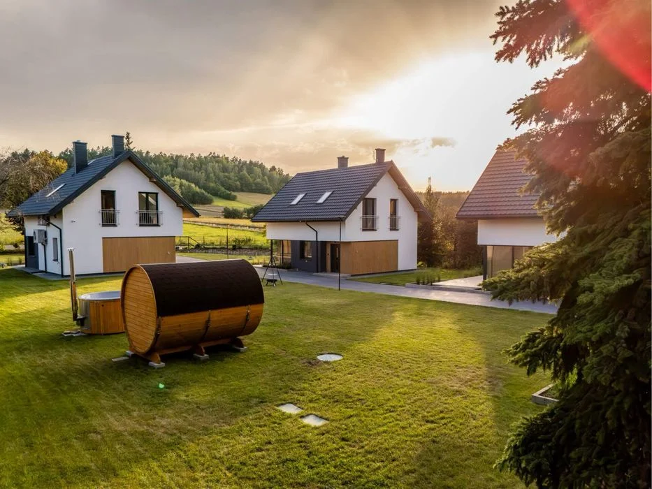 Huta Szumy konfortowe 4 domy domki do wynajecia sauna balia – zdjęcie 9