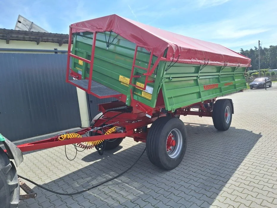 Przyczepa rolnicza 9 ton,3 X wywrot Kassbohrer, hw,hl,d55 – zdjęcie 8