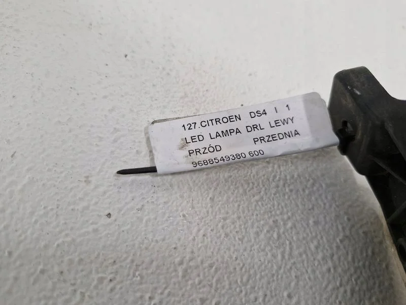 Citroen Ds4 1 I Led Lampa Do Jazdy Dziennej Drl Lewy Przód Lewa 9688549380 – zdjęcie 5