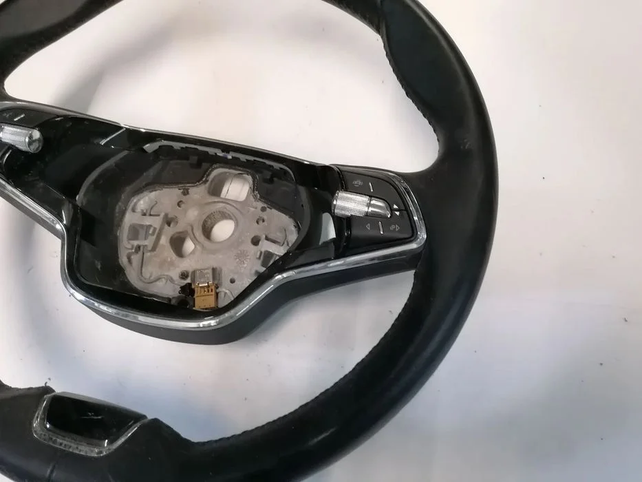 SKODA FABIA III 17r KIEROWNICA MULTIFUNKCJA SKÓRZANA – zdjęcie 5