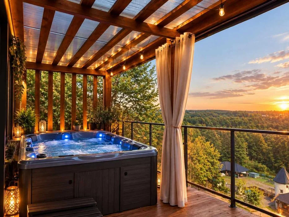 Domek Heaven z jacuzzi sauna SPA na wyłączność Romantyczny weekend Kraków, Katowice