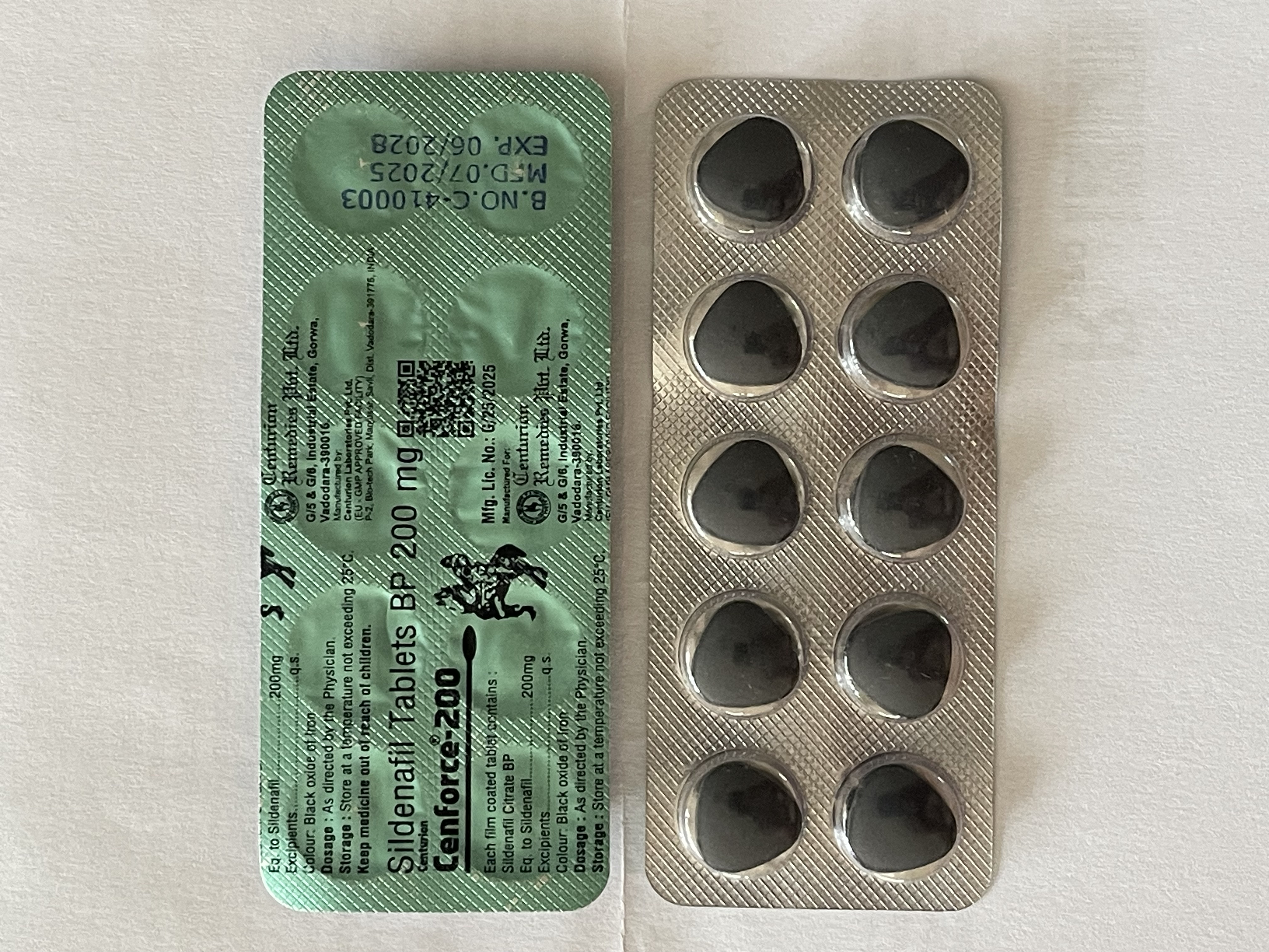 Conforce 200 mg - 10 tabletek Sildenafil, potencja, erekcja