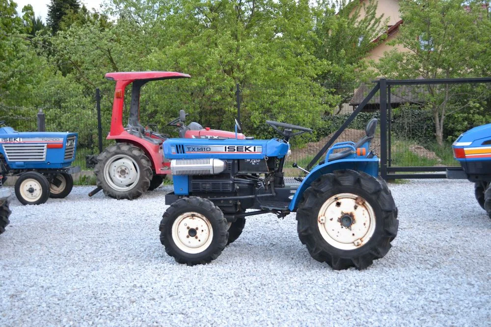 Traktorek japoński mini traktor Iseki Kubota – zdjęcie 3