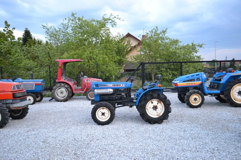 Traktorek japoński mini traktor Iseki Kubota – zdjęcie 5