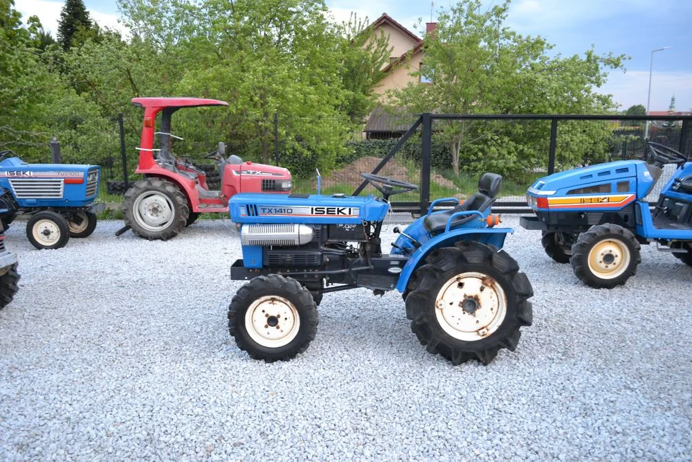 Traktorek japoński mini traktor Iseki Kubota – zdjęcie 2