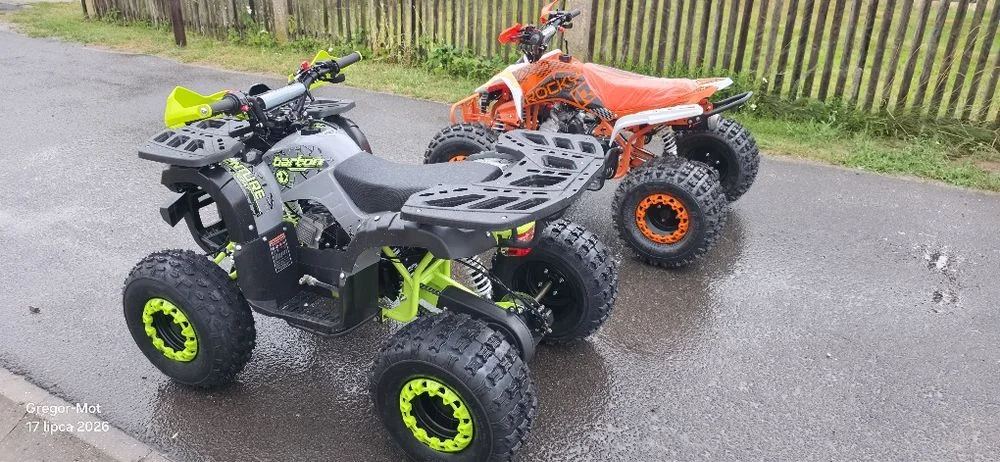 Nowy barton thor za jedynne 4399zl automat jeden do przodu i wsteczny raty na dowód 3 kolory czerwony zielony i żółty z bagażnikami flagowiec z atv – zdjęcie 7