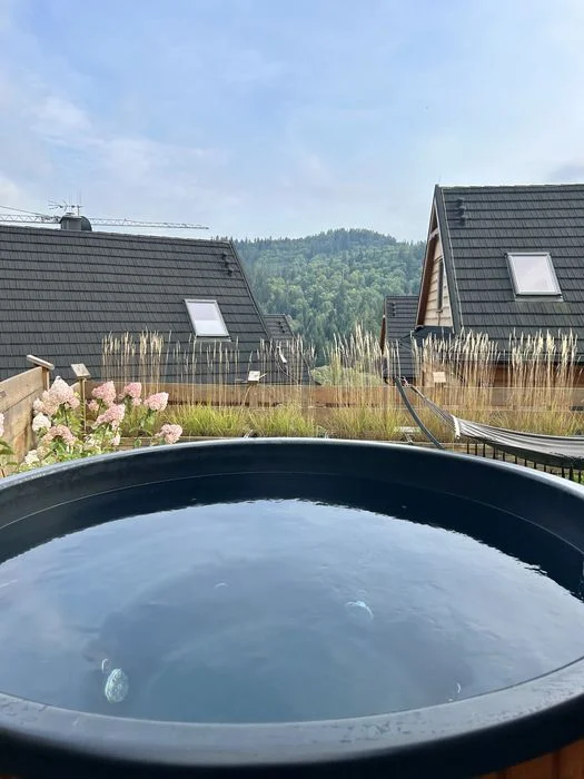Domek w górach jezioro z prywatna balia jacuzzi velo czorsztyn wakacje – zdjęcie 2