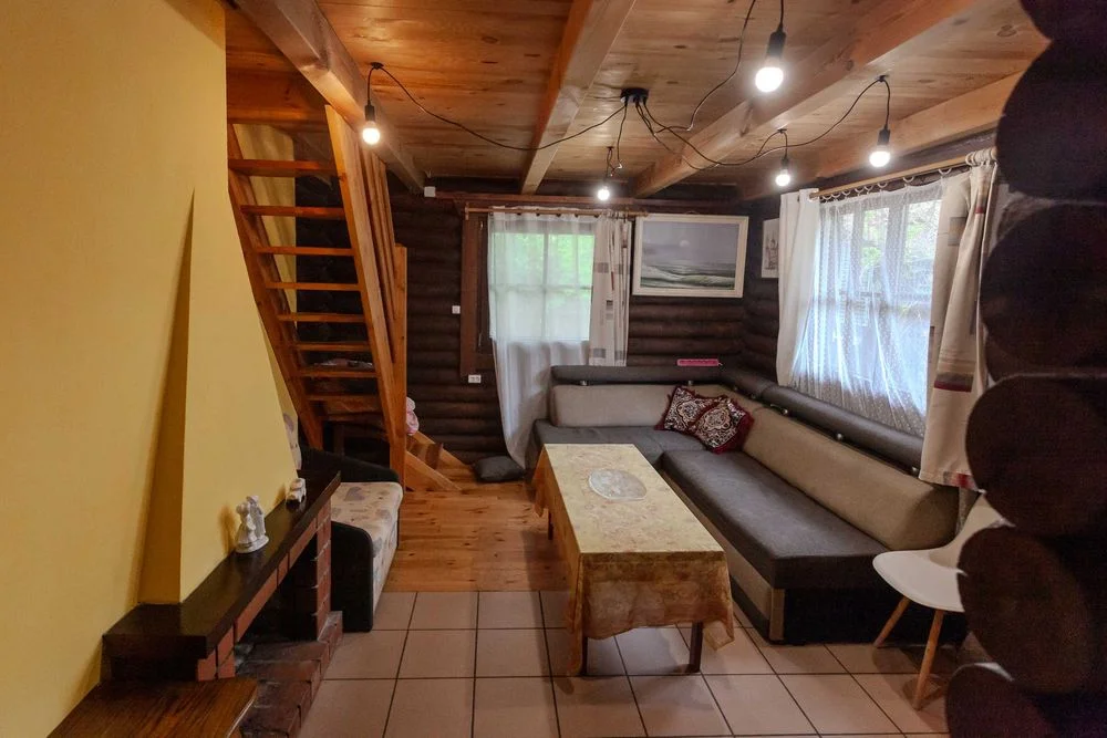 Dom Letniskowy Białka 120m2 Jezioro Grill Ognisko TV 50" Dvd 10 łóżek 3 sypialnie Jacuzzi Bania Kominek Piwnica – zdjęcie 7