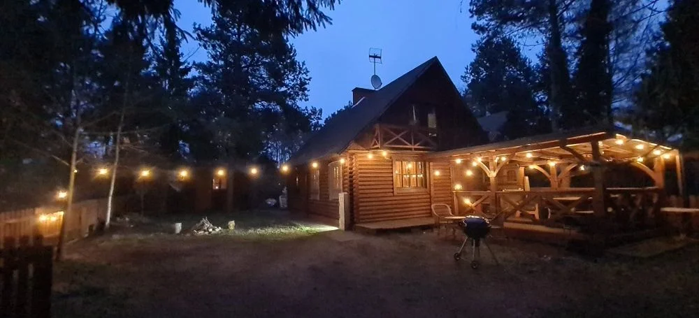 Dom Letniskowy Białka 120m2 Jezioro Grill Ognisko TV 50" Dvd 10 łóżek 3 sypialnie Jacuzzi Bania Kominek Piwnica – zdjęcie 3