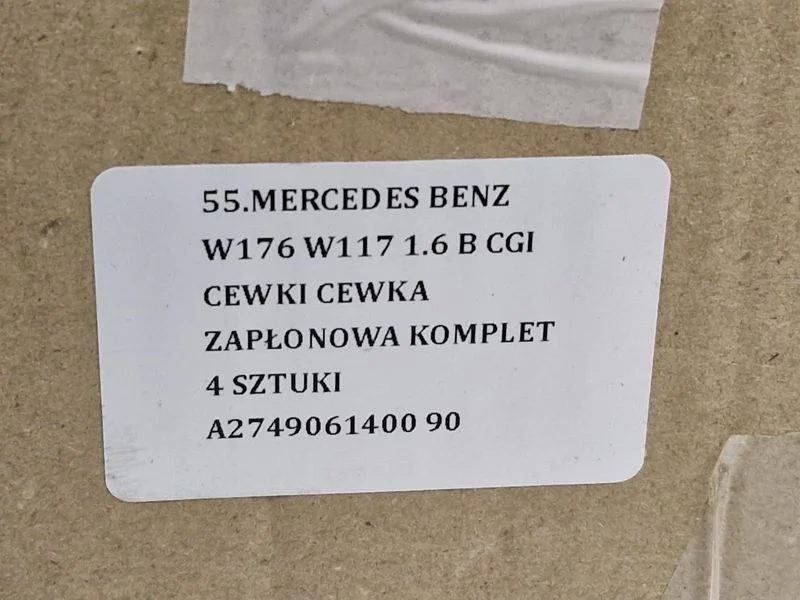 Mercedes Benz W176 W117 1.6 B Cgi Cewki Zapłonowe Komplet 4 Sztuki A2749061400 – zdjęcie 7